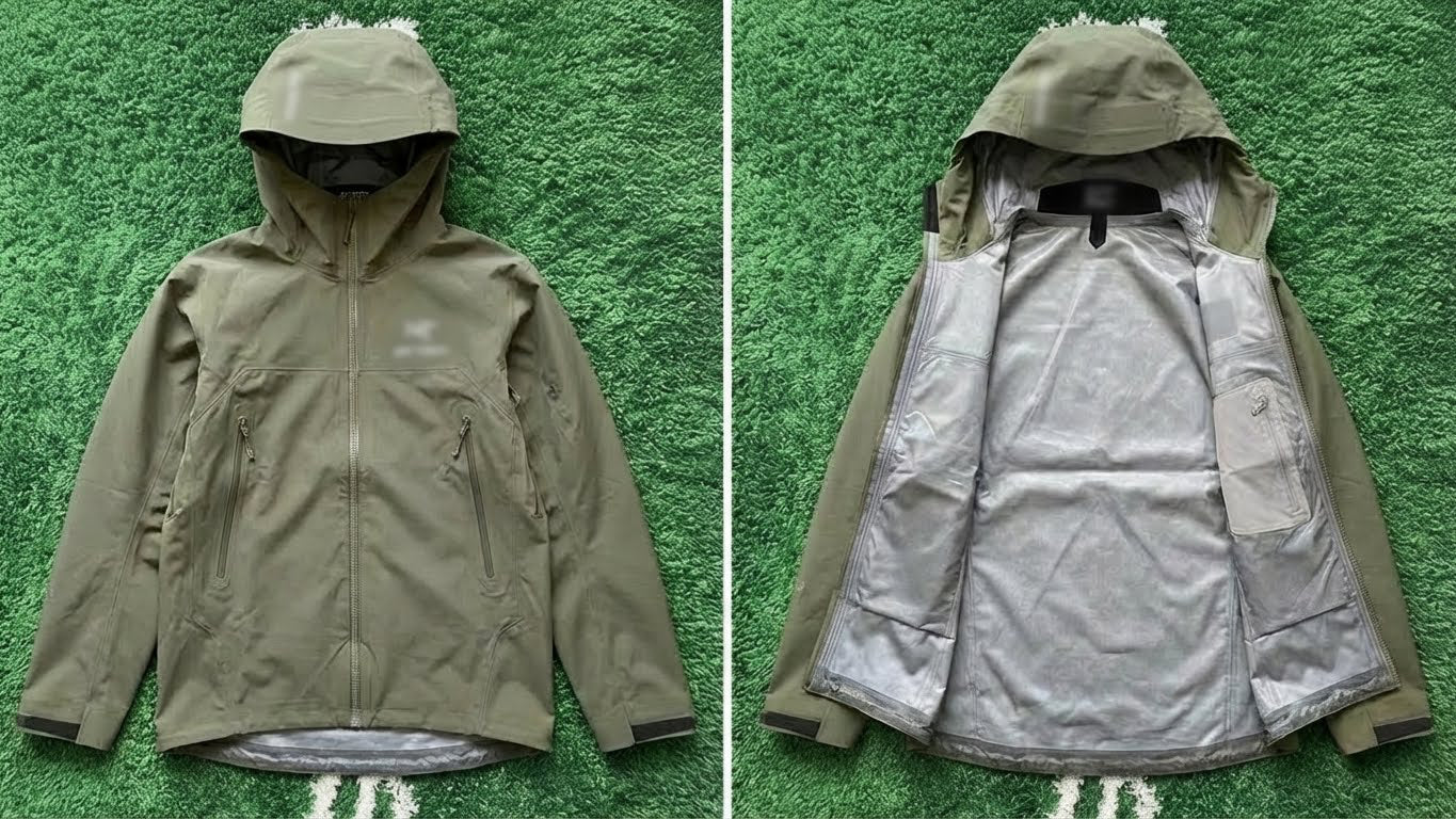 Water-Resistant Mountain Windbreaker